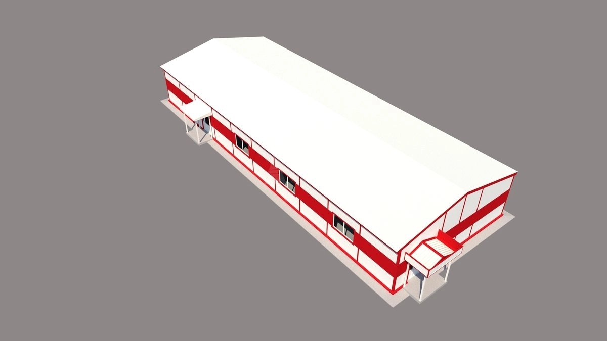 3D визуализация Магазин из сэндвич-панелей - фото 15