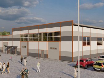 Проект СТО из сэндвич-панелей