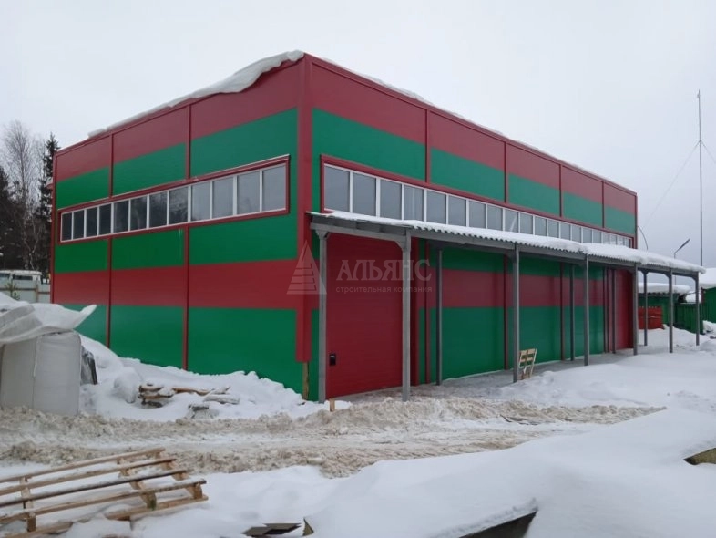 Склад из сэндвич-панелей - фото 1