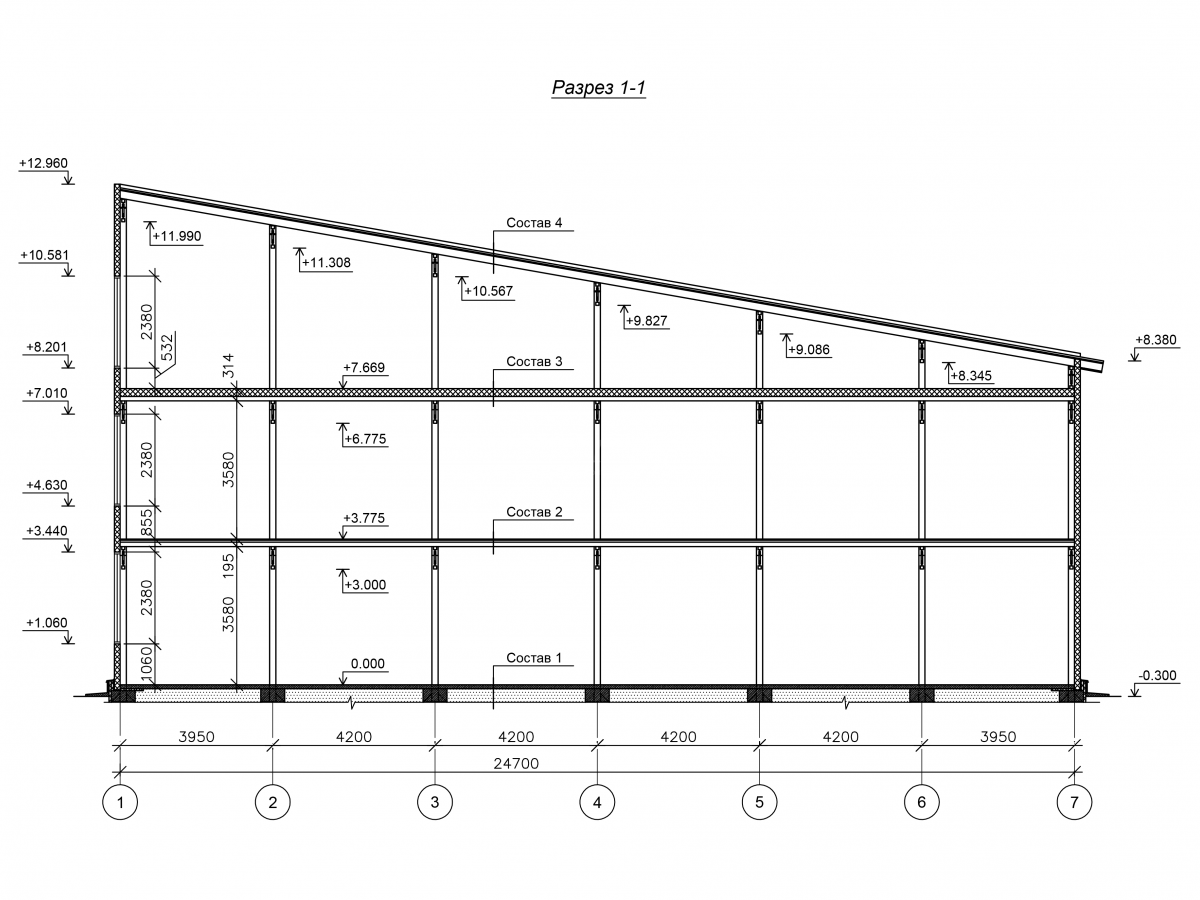 3D визуализация Школа искусств из сэндвич-панелей - фото 15