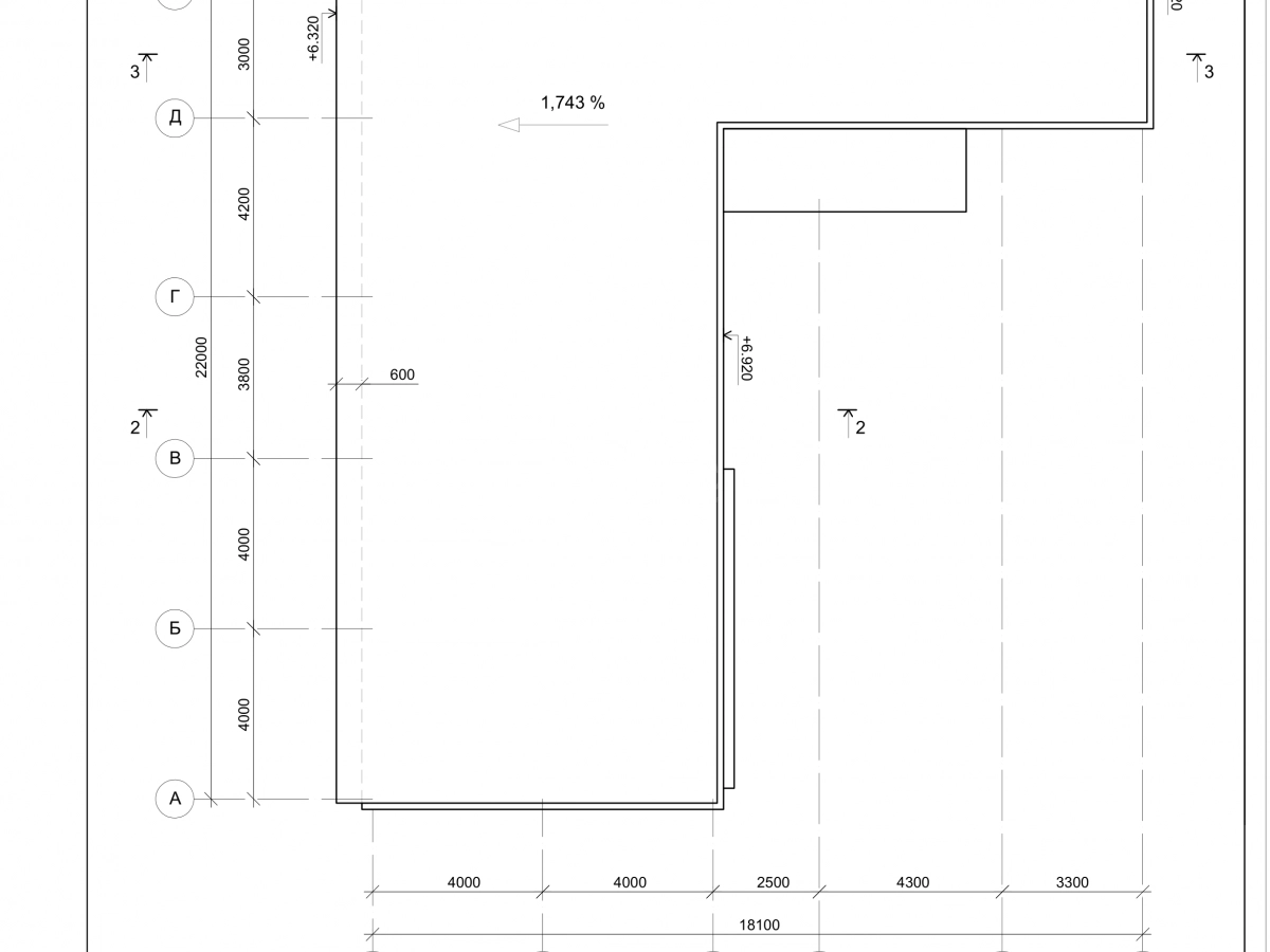3D визуализация Здание АБК из сэндвич-панелей - фото 12